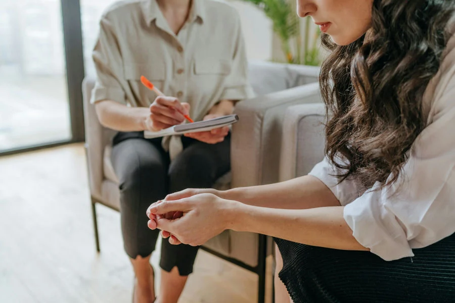 Therapist explaining the benefits of powerlessness in AA