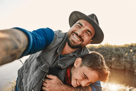 Man reconnecting with family during addiction recovery, repairing relationships and building trust.