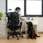 man maintaining a successful career while silently living with substance use disorder