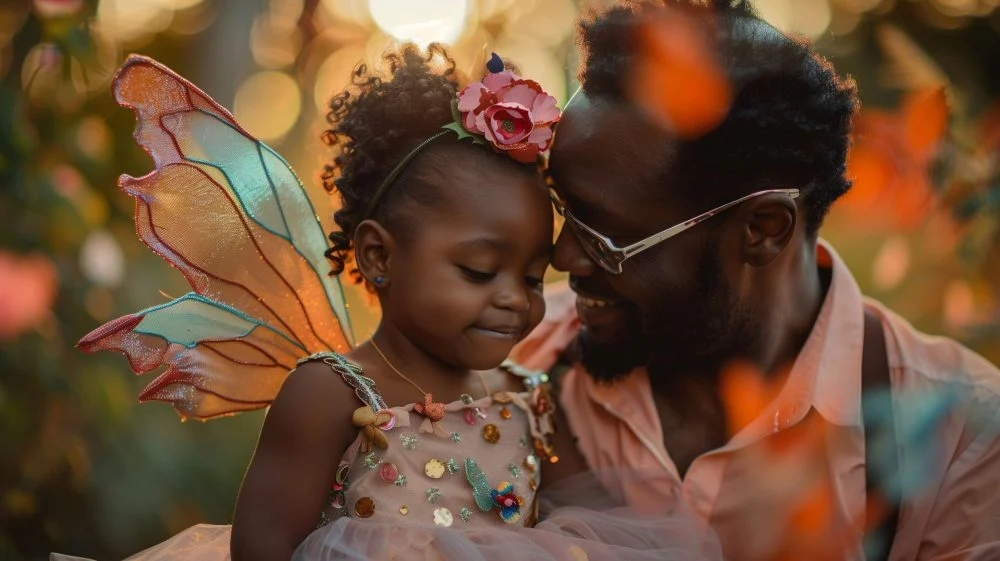 Father building a healthy relationship with his child while breaking generational patterns