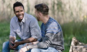 two men attending residential rehab